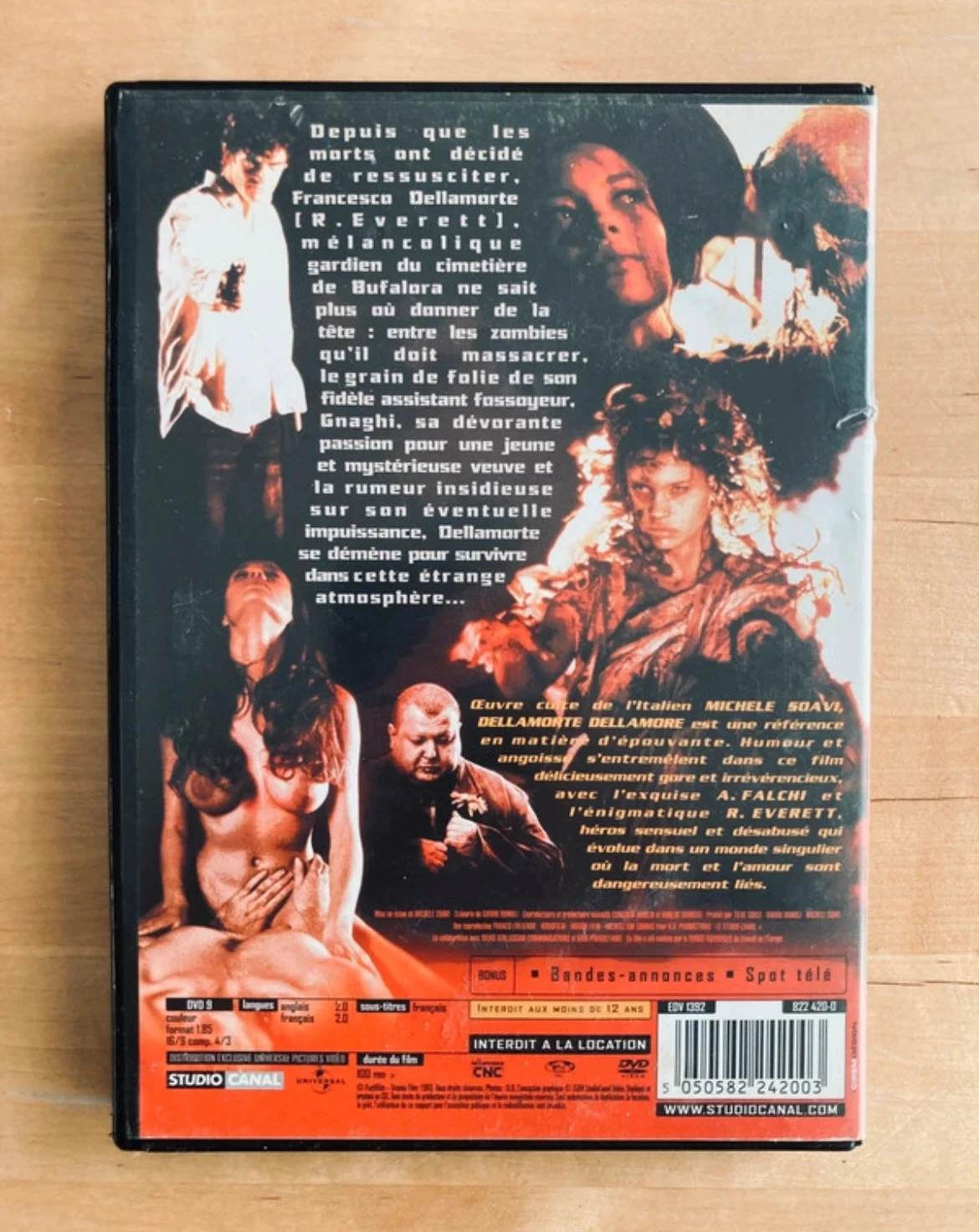 DVD Dellamorte Dellamore by Michele Soavi. – photo 3